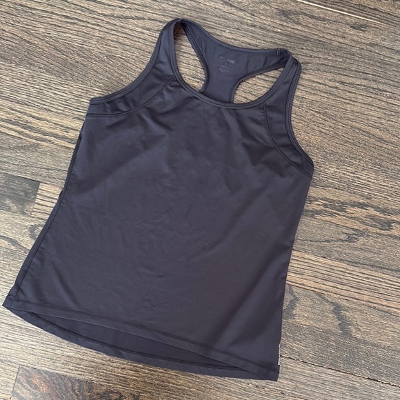 Black Racerback Tank Top - Picture 3 of 5